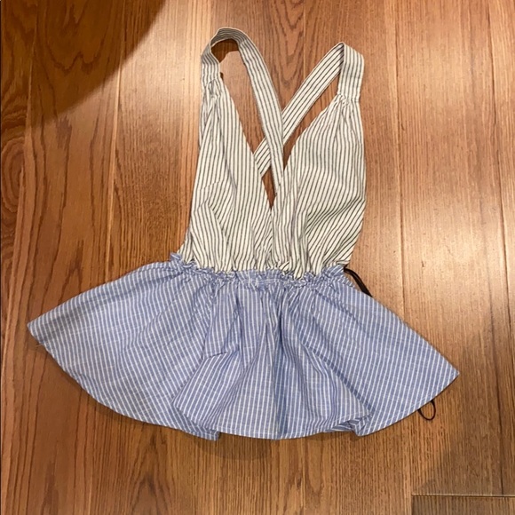 Forever 21 Tops - FOREVER21 Striped top *deep plunge*